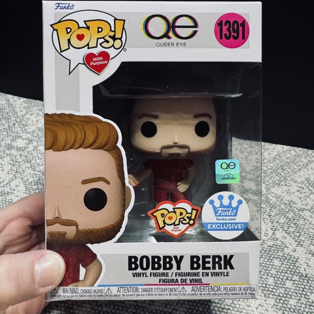 Funko Pops! With Purpose- Queer Eye, Bobby Berk #1391
